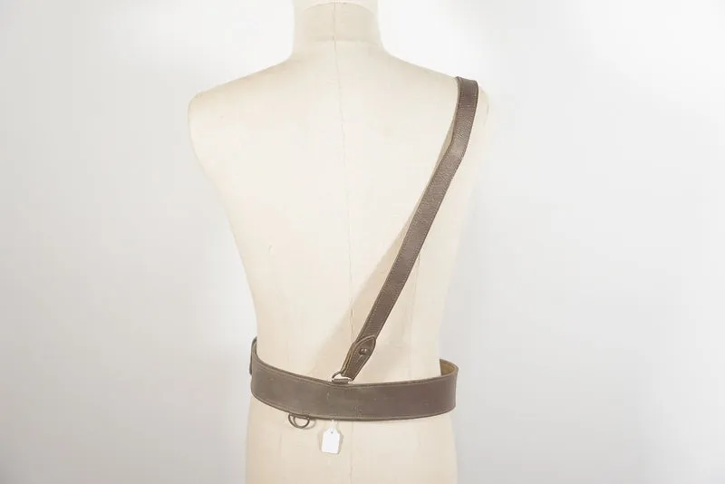 „Sam Browne“ Offiziers-REI-WW2-Gürtel