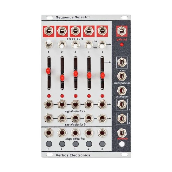 Verbos Electronics Sequenzauswahl