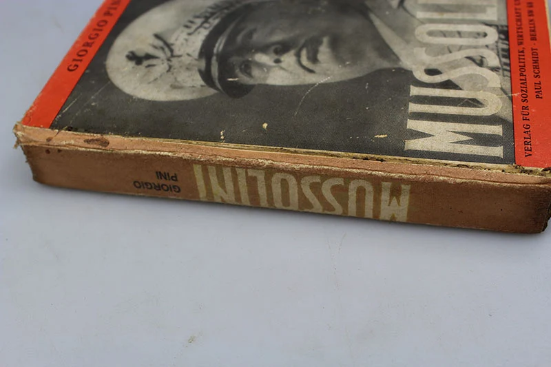 "Mussolini" G.Pini 1942 - Illustrierte Biographie des Duce