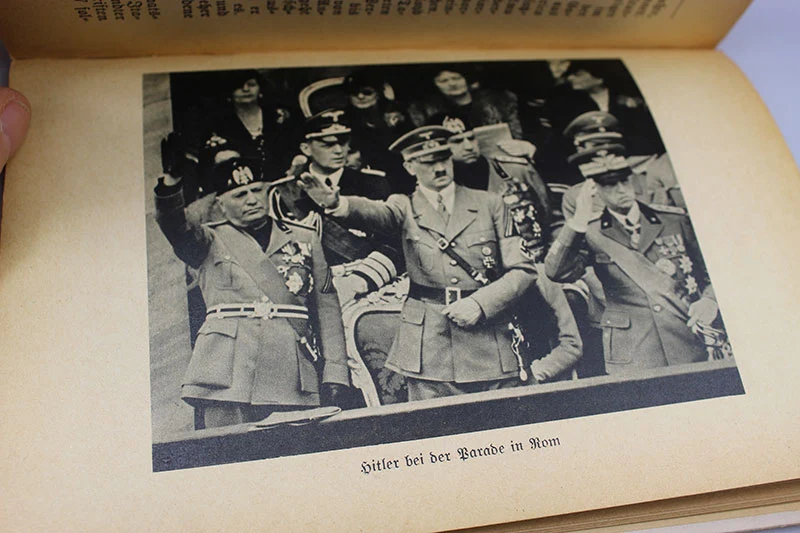 "Mussolini" G.Pini 1942 - Illustrierte Biographie des Duce