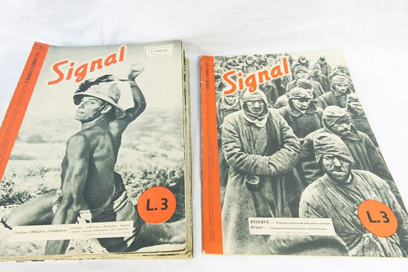 "Signal" Vollständiger Jahrgang 1942 - Italienisch/Deutsch