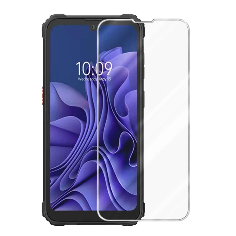 Cadorabo Panzer Folie kompatibel mit Blackview BV5300 / BV5300 PRO - Schutzfolie Gehärtetes (Tempered) Display-Schutzglas in 9H Härte mit 3D Touch Kompatibilität