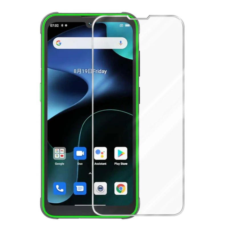 Cadorabo Panzer Folie kompatibel mit Blackview BV5200 / BV5200 PRO - Schutzfolie Gehärtetes (Tempered) Display-Schutzglas in 9H Härte mit 3D Touch Kompatibilität