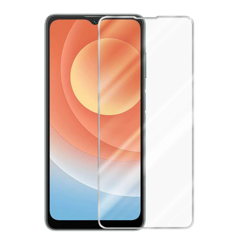 Cadorabo Panzer Folie kompatibel mit Blackview A53 / A53 PRO - Schutzfolie Gehärtetes (Tempered) Display-Schutzglas in 9H Härte mit 3D Touch Kompatibilität