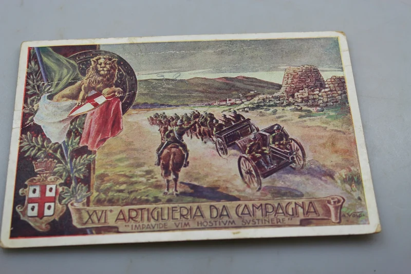 Postkarte XVI. Feldartillerieregiment