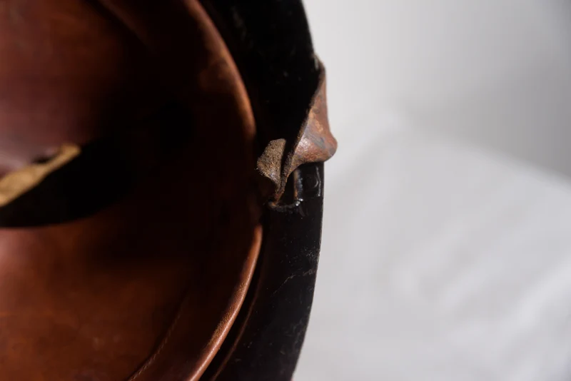Finnischer M.17 „Lotta Svärd“ Helm