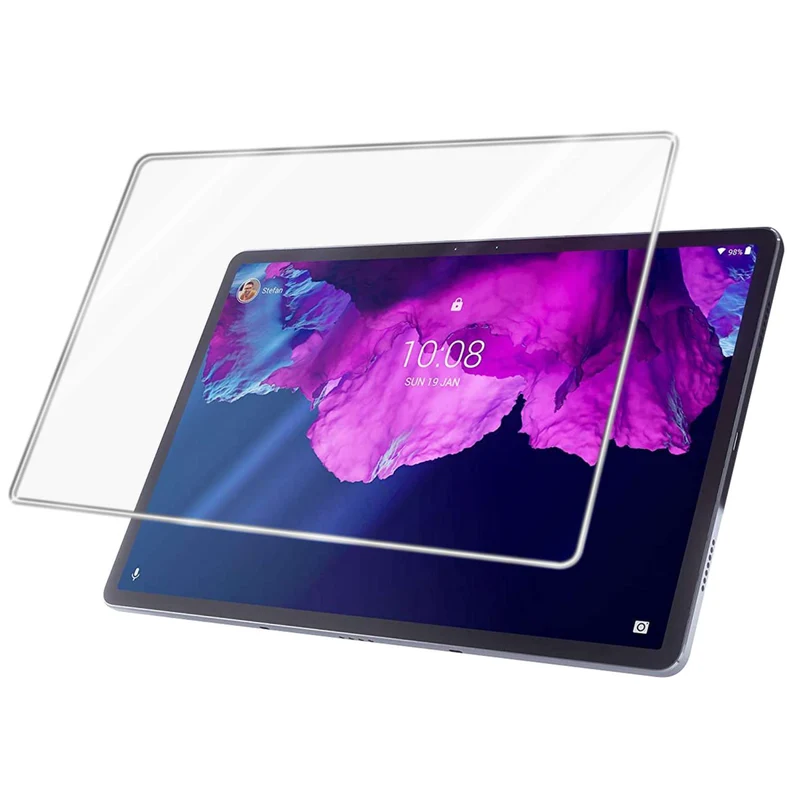 Cadorabo Panzer Folie kompatibel mit Lenovo Tab P11 PRO (11.5 Zoll) Gehärtetes (Tempered) Display-Schutzglas in 9H Härte mit 3D Touch Kompatibilität