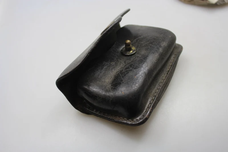 US Army MP 1962 – Erste-Hilfe-Tasche aus schwarzem Leder