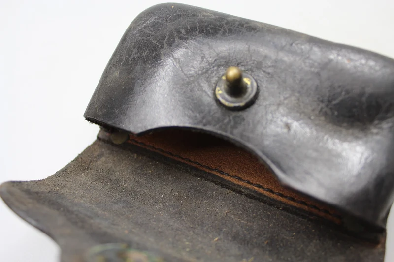 US Army MP 1962 – Erste-Hilfe-Tasche aus schwarzem Leder
