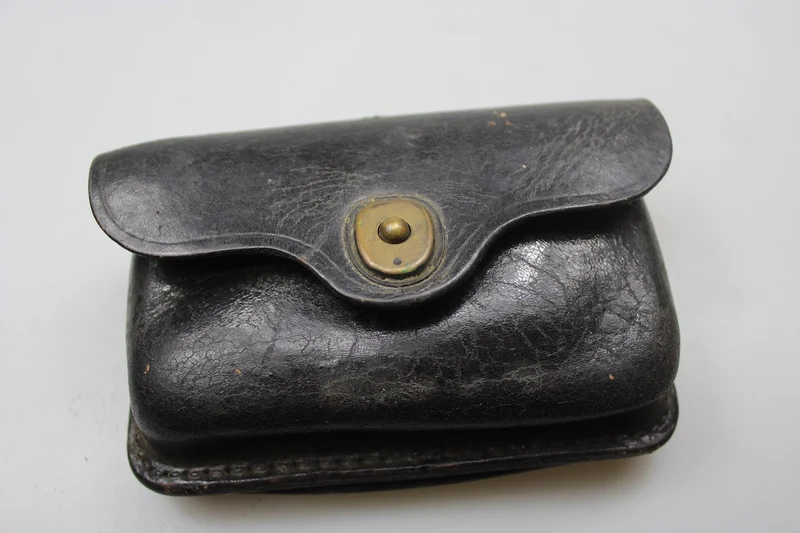 US Army MP 1962 – Erste-Hilfe-Tasche aus schwarzem Leder