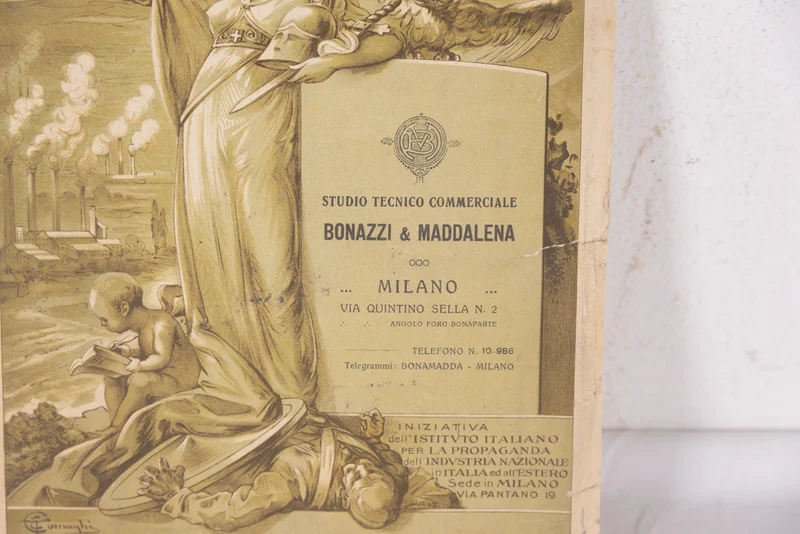 Karte von Italien „Neu-Italien“ 1919