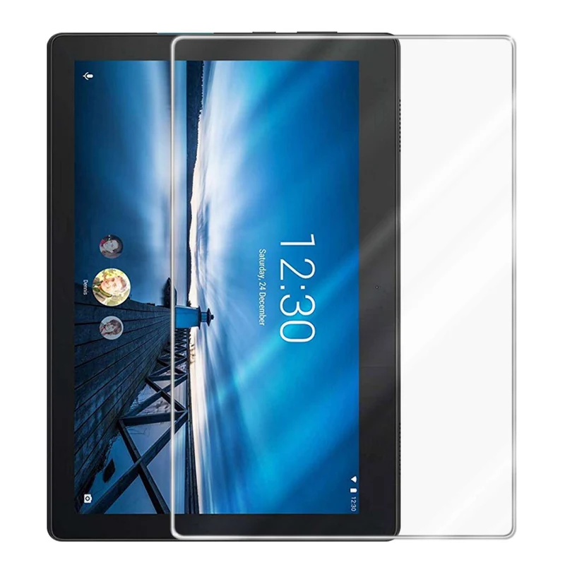 Cadorabo Panzer Folie kompatibel mit Lenovo Tab E10 (10.1) Gehärtetes (Tempered) Display-Schutzglas in 9H Härte mit 3D Touch Kompatibilität