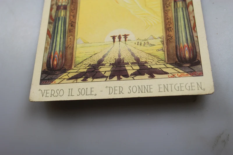 Postkarte der Kolonialarmee