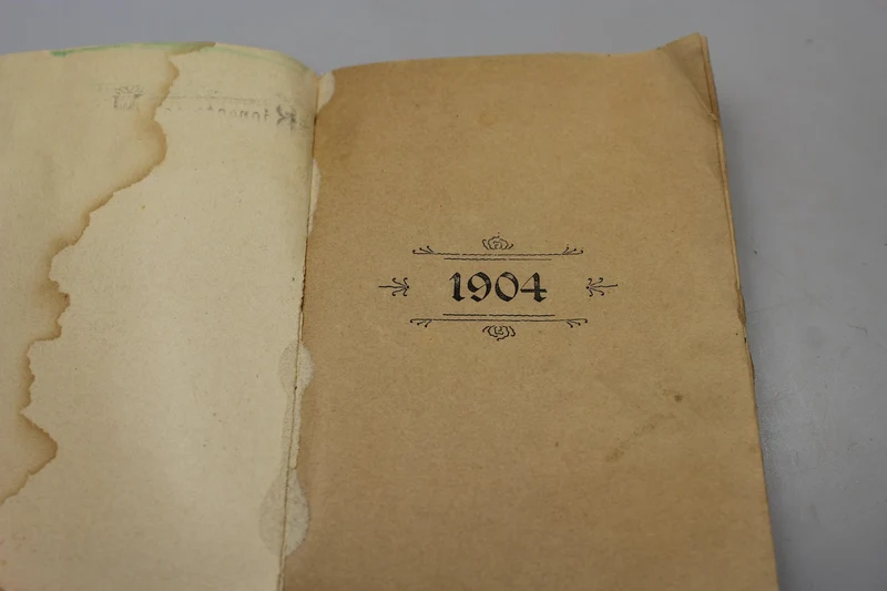 Taschenkalender „Liberale“ aus dem Jahr 1904