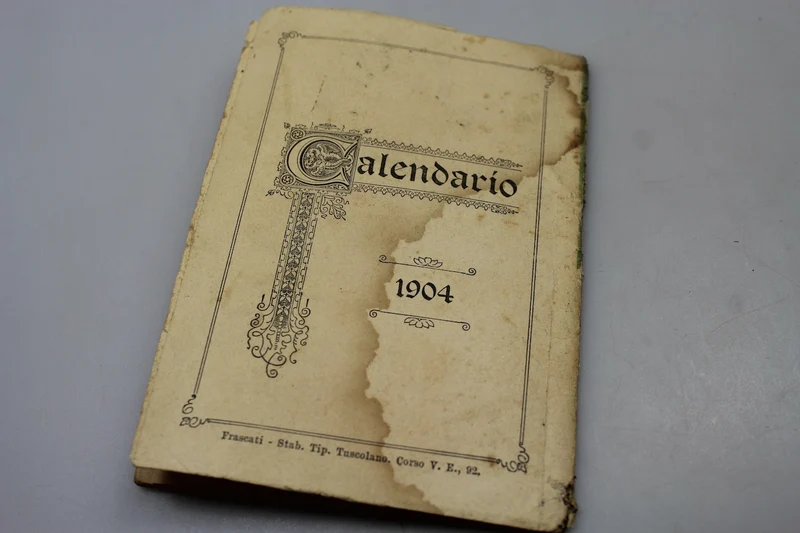 Taschenkalender „Liberale“ aus dem Jahr 1904