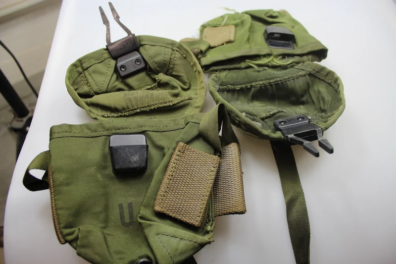 US Army Vietnam - Paar M.69 Magazintaschen für M.16
