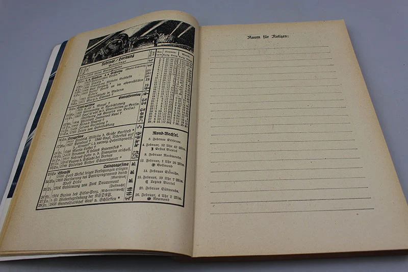 "Deutschland in Waffen" Heeres Kalender 1941