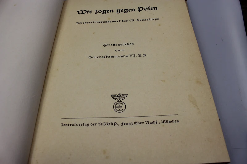 "Wir Zogen gegen Polen" -1940- Generalkommando VII