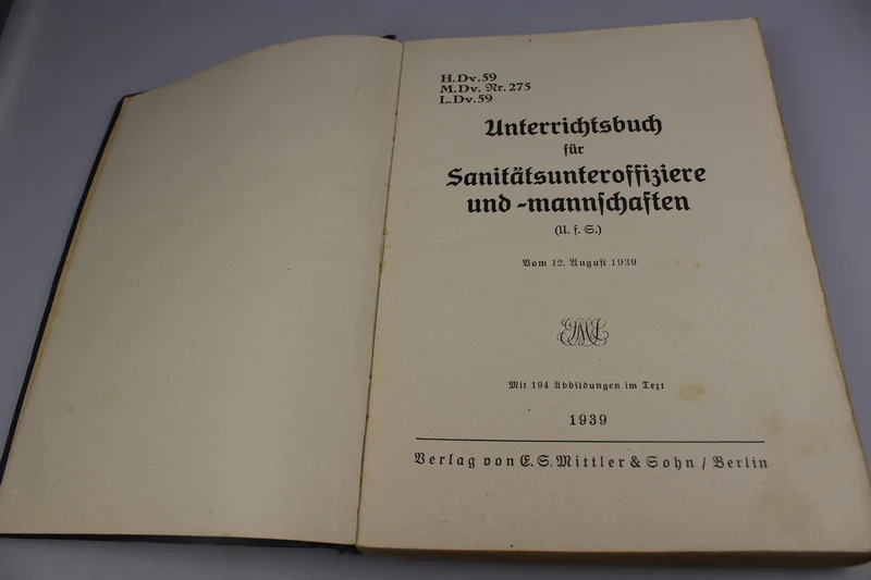 Gesundheitshandbuch von 1939
