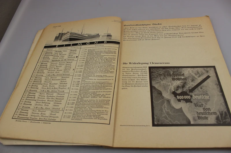 "Unsere Saar - Jahrbuch 1935"