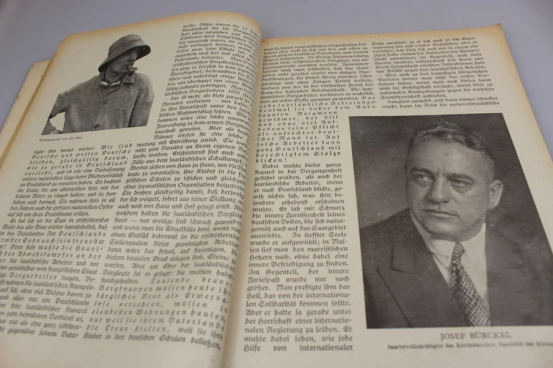 "Unsere Saar - Jahrbuch 1935"