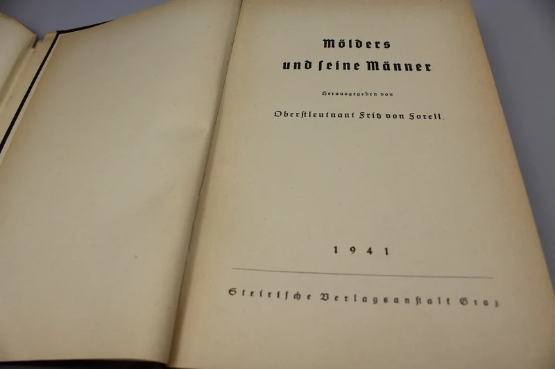 "Mölders und seine Weise" - F. von Forell - 1941