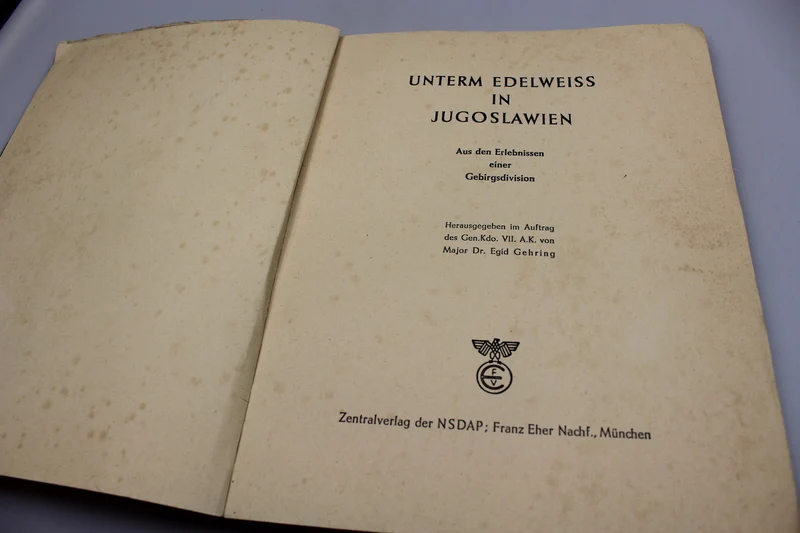 " Unserm Edelweiss in Jugoslawien "