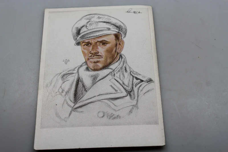Willrich-Postkarte - „Unsere U-Boot=Waffe“ 2. Weltkrieg