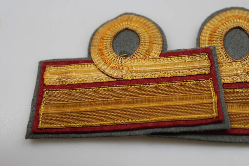 Zwei Dienstgrade M.34 Major Sanitätsdienst REI WW2