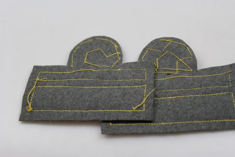Zwei Dienstgrade M.34 Major Sanitätsdienst REI WW2