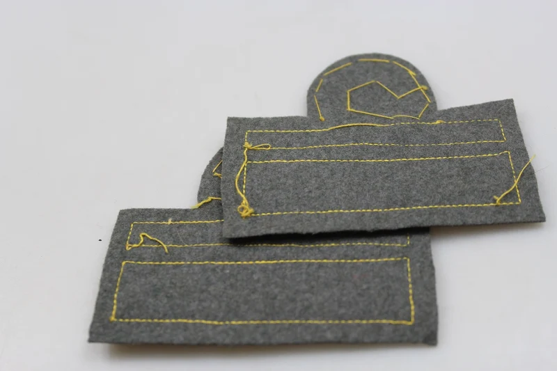 Zwei Dienstgrade M.34 Major Sanitätsdienst REI WW2