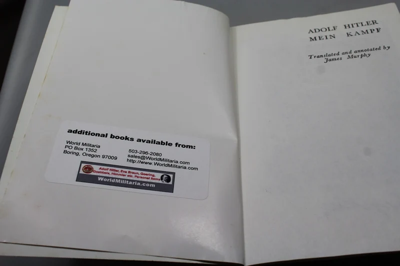 „Mein Kampf“ Anastatica – Ende der 90er, Anfang der 2000er Jahre (Englisch)