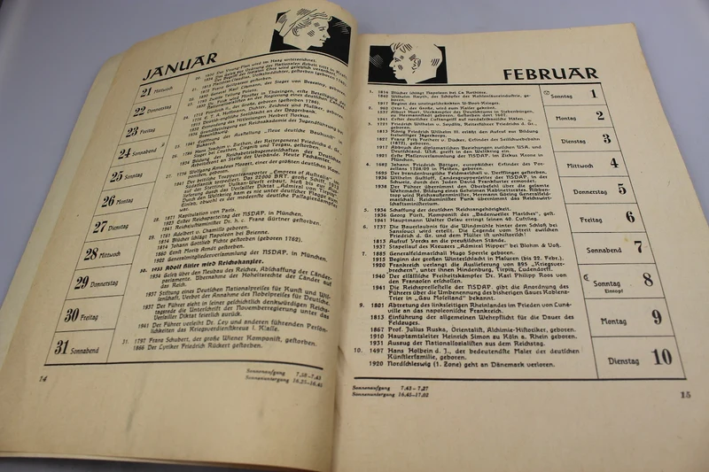 "Kalender der Deutschen Arbeiter - 1942"