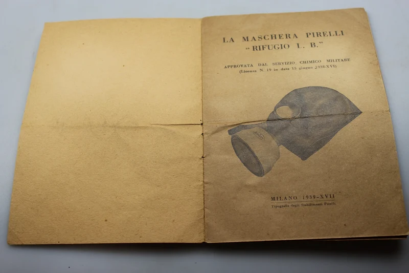 MAG Pirelli „Rifugio LB“ WW2 Handbuch