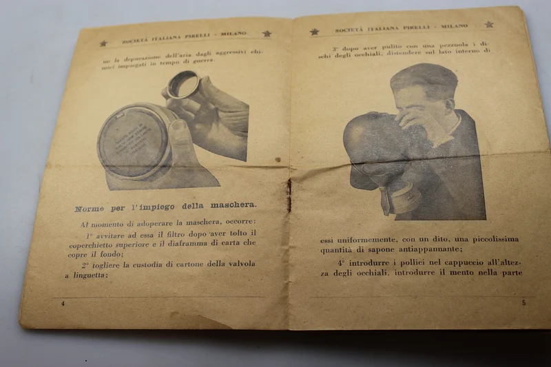 MAG Pirelli „Rifugio LB“ WW2 Handbuch