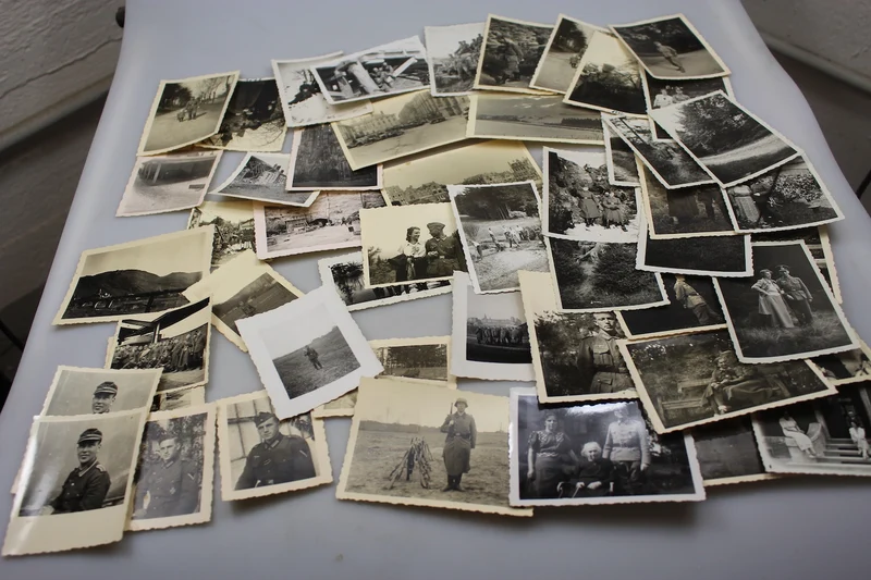 Foto Nr. 50 eines einzelnen Soldaten der Wehrmacht im Zweiten Weltkrieg