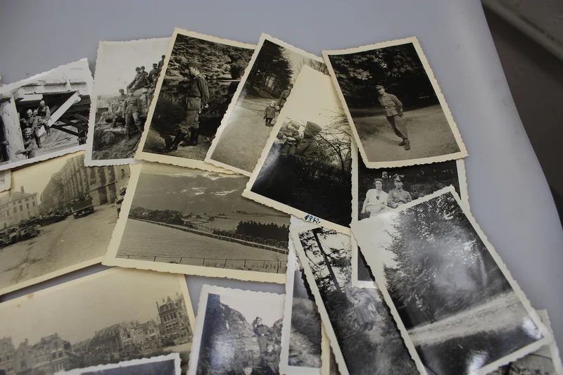 Foto Nr. 50 eines einzelnen Soldaten der Wehrmacht im Zweiten Weltkrieg