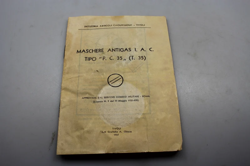 IAGT35 Gasmasken-Handbuch