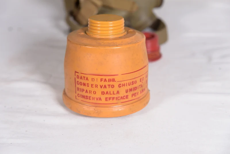 Gasmaske P.35 Größe III - REI WW 2