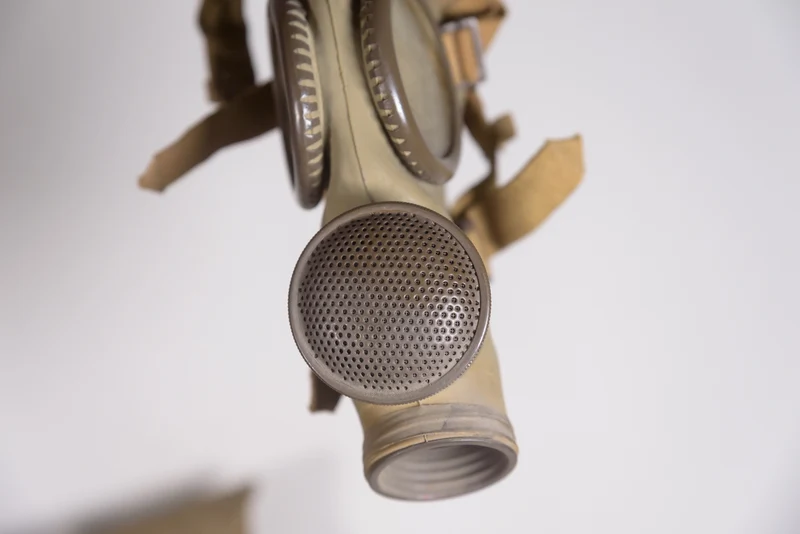 Gasmaske P.35 Größe III - REI WW 2