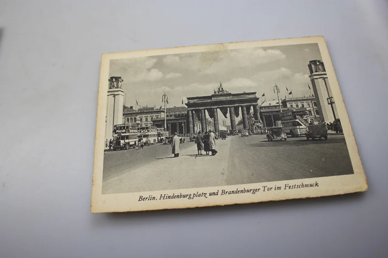 Nr. 2 Postkarten - Reichskanzlei und Brandenburger Tor