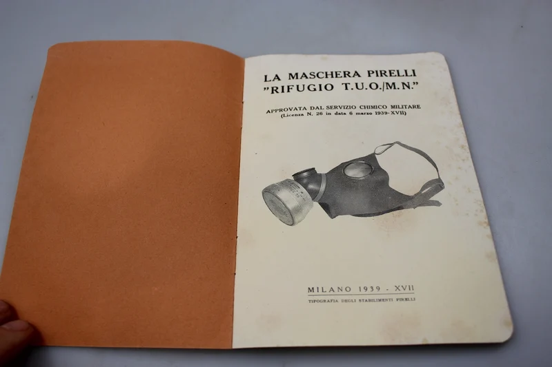 MAG Pirelli „Rifugio TUO/MN“ WW 2 Handbuch