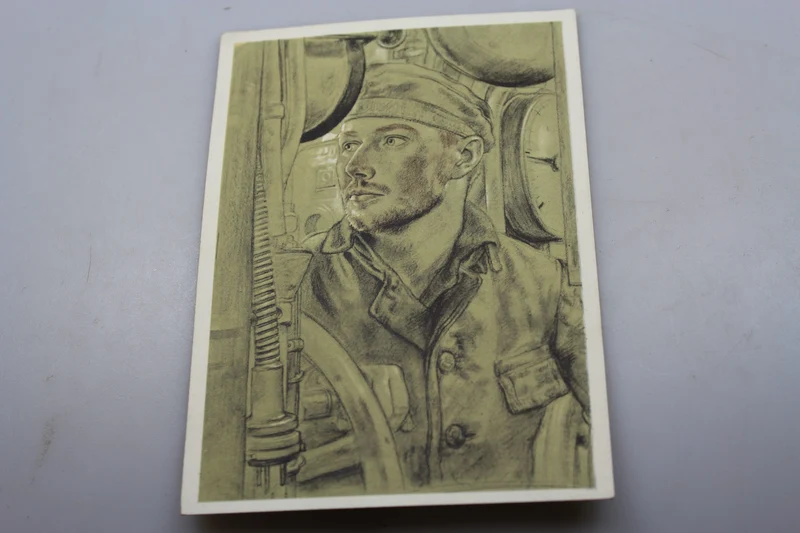 Willrich-Postkarte - „Unsere U-Boot=Waffe“ 2. Weltkrieg