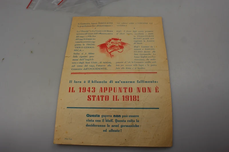 CSR-Propaganda-Flugblatt