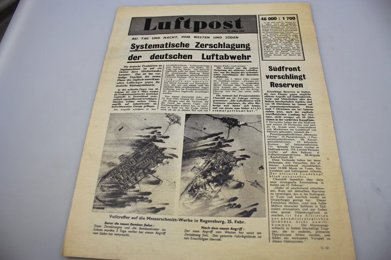 „Luftpost“; – 10. März 1944 – Alliierte Propagandazeitung