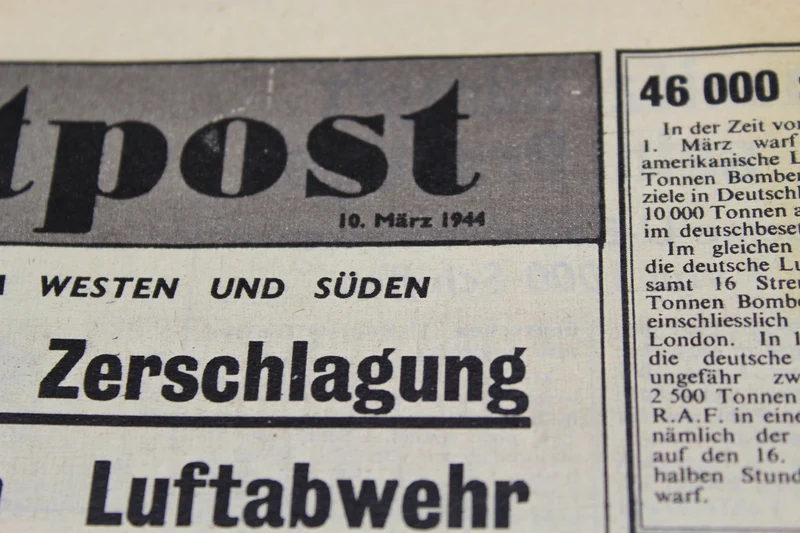 „Luftpost“; – 10. März 1944 – Alliierte Propagandazeitung