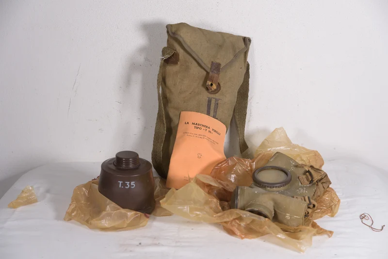 Gasmaske T.35 Größe II - REI WW 2