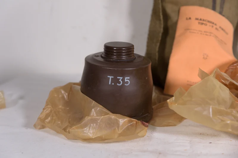 Gasmaske T.35 Größe II - REI WW 2