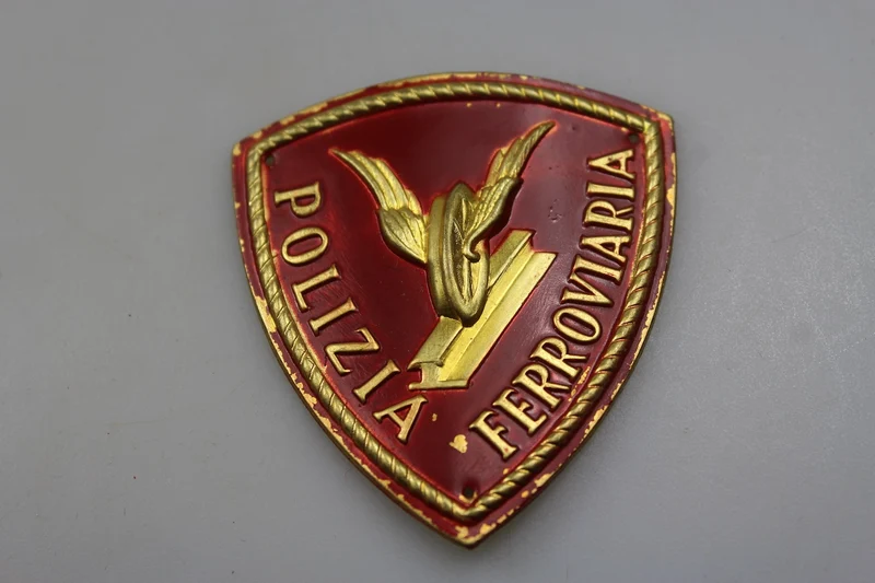 Schulterplatte der Eisenbahnpolizei 50/70'