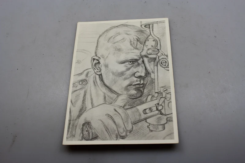 Willrich-Postkarte - „Unsere U-Boot=Waffe“ 2. Weltkrieg